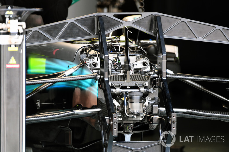 Mercedes-Benz F1 W08: Frontpartie