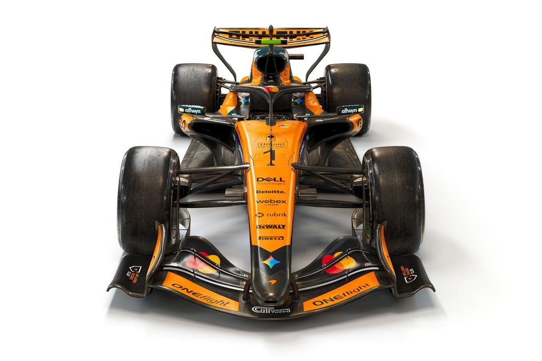 マクラーレン、2026年マシン『MCL40』のカラーリングを発表 F1