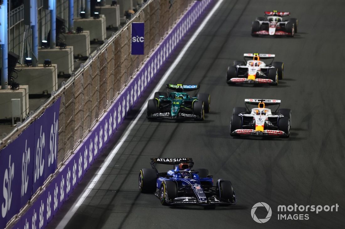 Fernando Alonso, Aston Martin Racing, Isack Hadjar, Racing Bulls Team, Alexander Albon, Williams