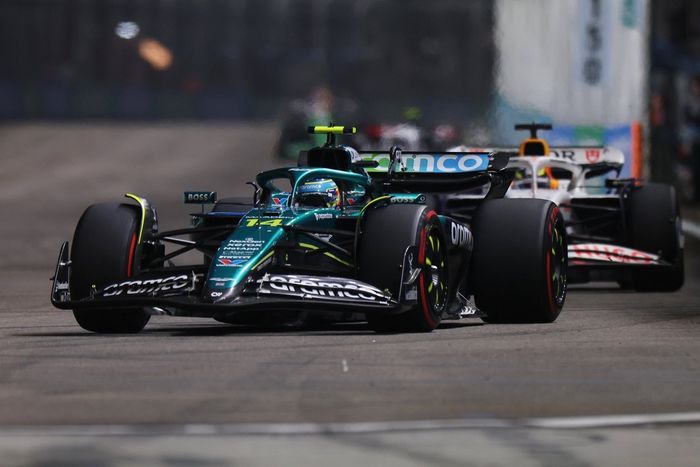 Fernando Alonso, Aston Martin Racing, Isack Hadjar, Racing Bulls Team