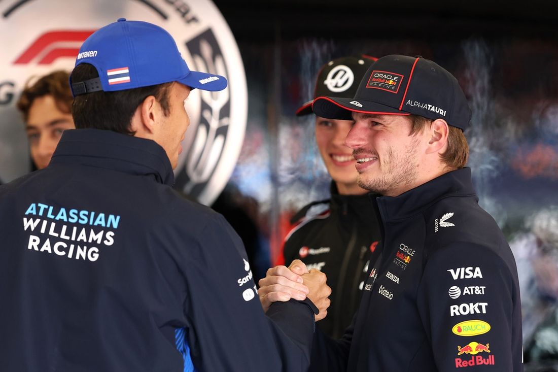 Max Verstappen, Red Bull Racing, Alex Albon, Williams