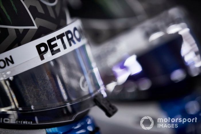 Casco de Valtteri Bottas, Mercedes AMG F1