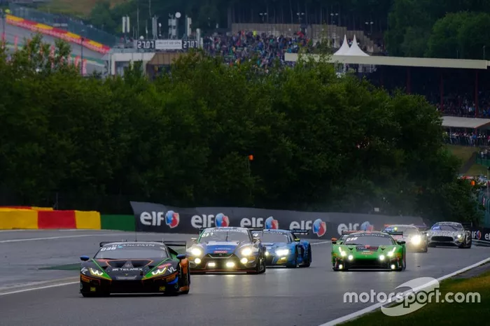 #555 Orange 1 FFF Racing Team Lamborghini Huracan GT3 2019: Michele Beretta, Taylor Proto, Diego Menchaca, Giacomo Altoè