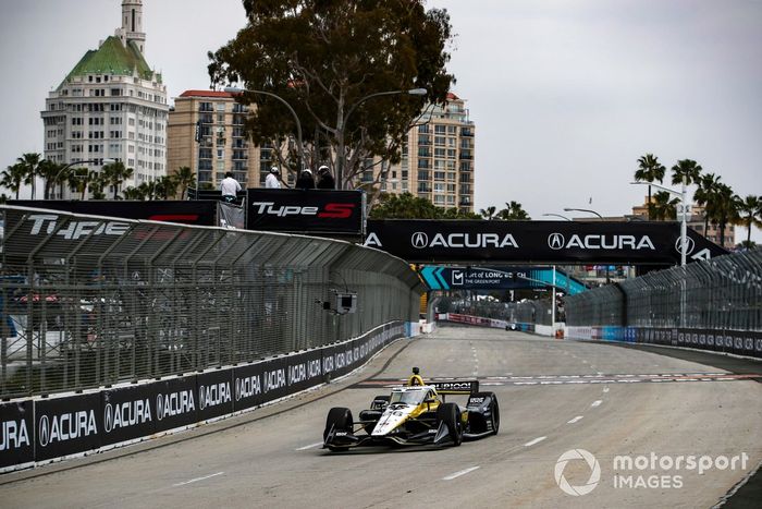 Colton Herta, Andretti Global con Curb-Agajanian Honda