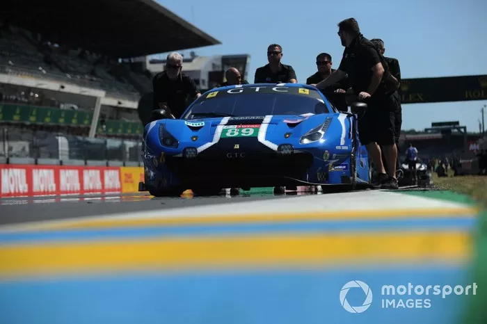 #89 Risi Competizione, Ferrari 488 GTE EVO: Pipo Derani, Oliver Jarvis, Jules Gounon 