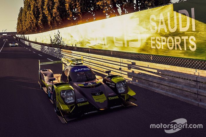 #4 Bykolles - Burst Esport Oreca 07 LMP2: Tom Dillmann, Esteban Guerrieri, Jernej Simoncic, Jesper Pedersen