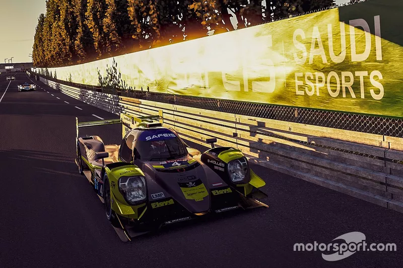 #4 Bykolles - Burst Esport Oreca 07 LMP2: Tom Dillmann, Esteban Guerrieri, Jernej Simoncic, Jesper Pedersen