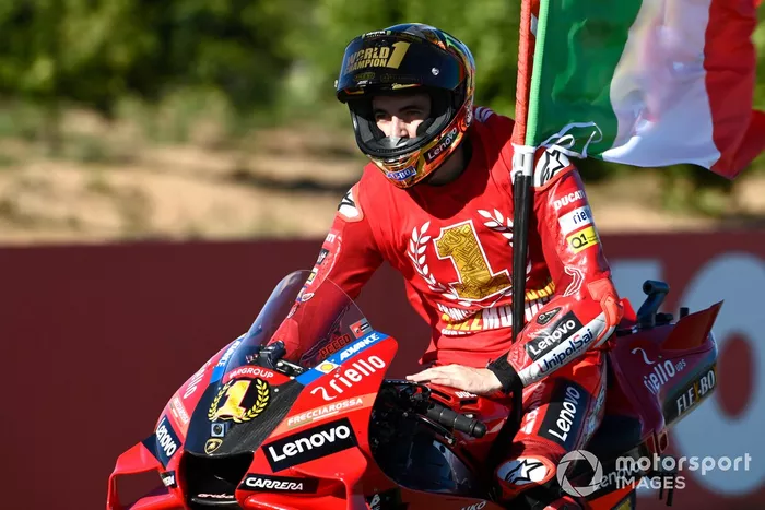 Campeón del mundo Francesco Bagnaia, Ducati Team