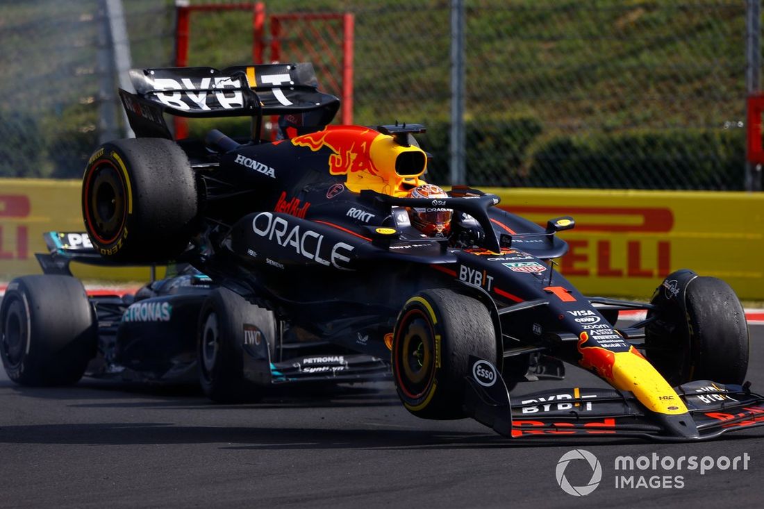 Max Verstappen, acidente com o RB20 da Red Bull Racing