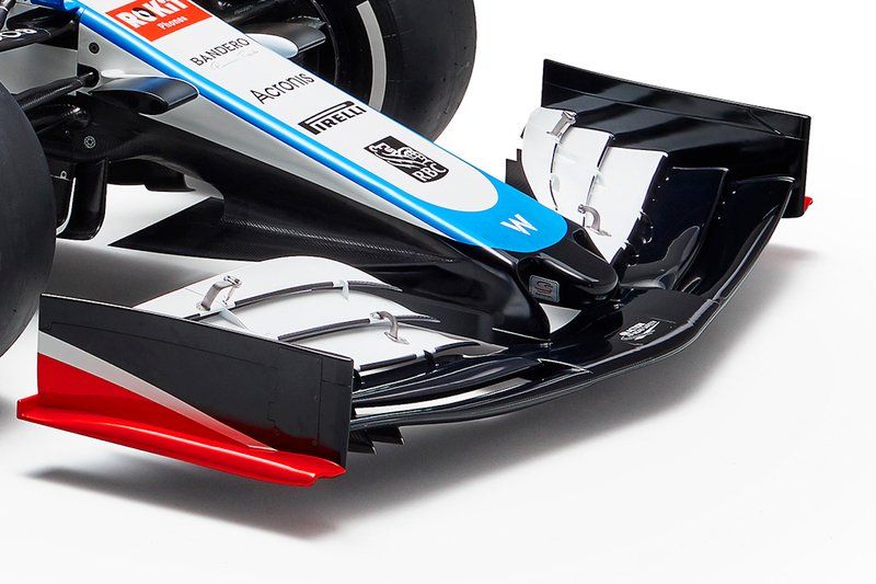 Detalle del Williams FW43