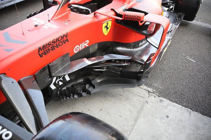 Ferrari SF90, bargeboard