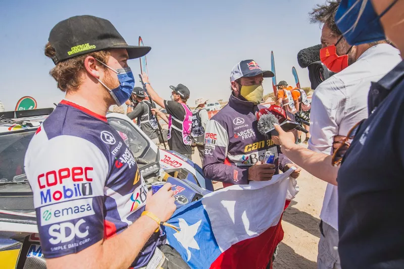 #305 EKS - South Racing: Francisco Lopez Contardo, Juan Pablo Latrach Vinagre