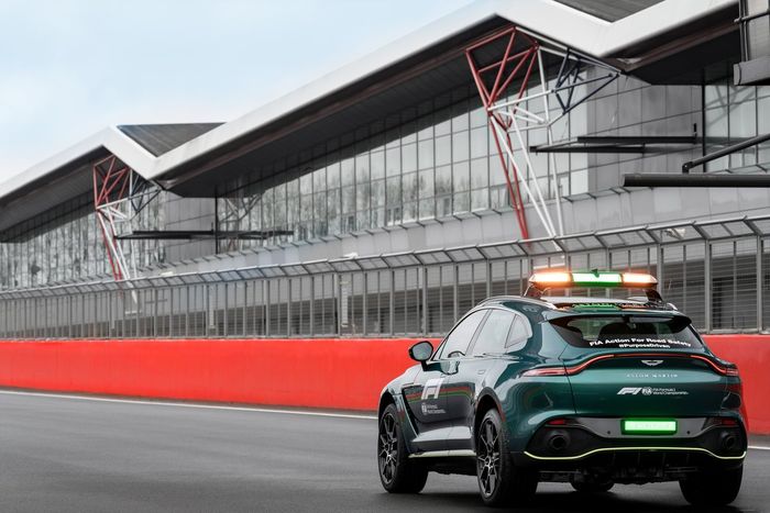 El coche médico oficial de la F1 por Aston Martin