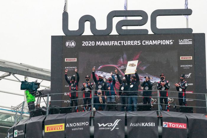 Podio: Hyundai Motorsport campeón de constructores