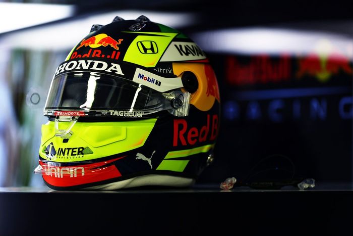 Casco de Sergio Pérez, Red Bull Racing