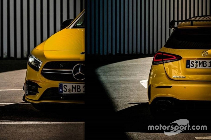 Тізер Mercedes-AMG A35 2019 року