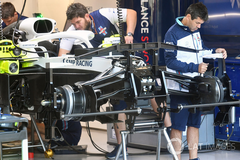 Une suspension avant de Williams FW41