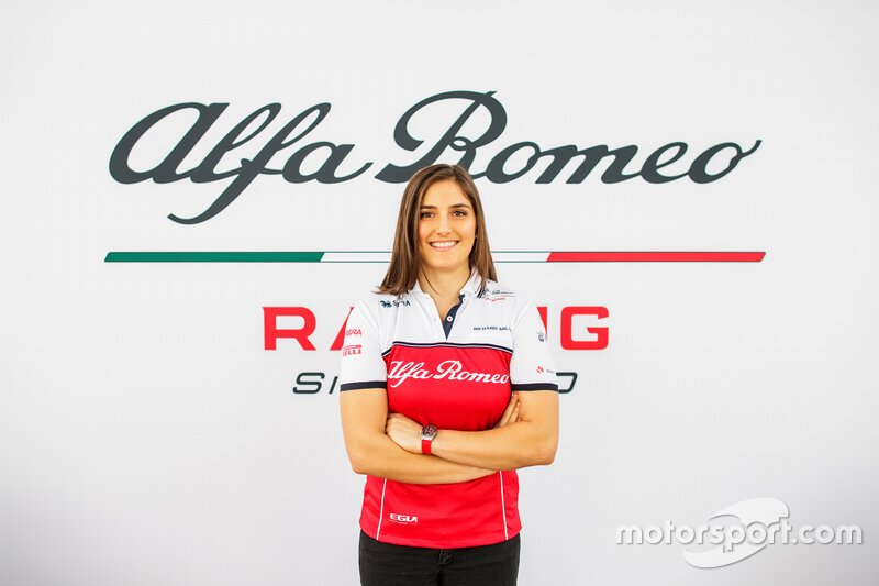 Tatiana Calderon, Alfa Romeo Racing, test driver 