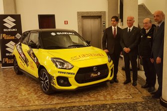 Suzuki Swift alla presentazione dell'ACI Rally Italia Talent