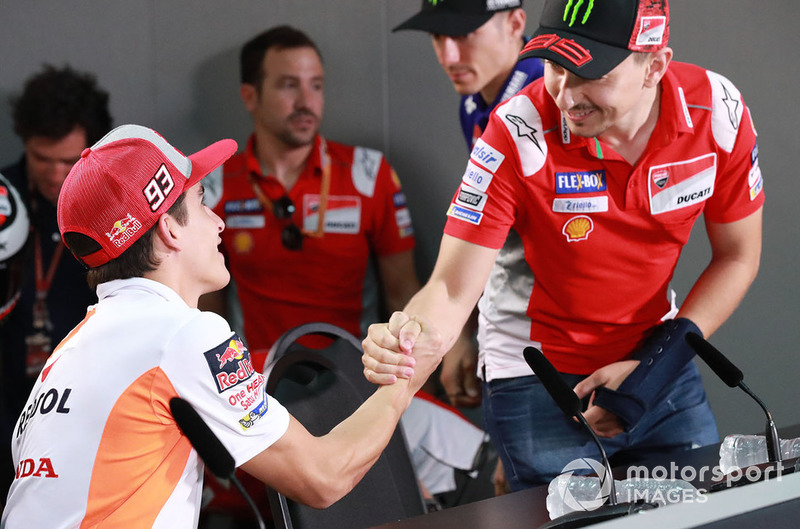 Platz 5: Lorenzo gegen Marquez