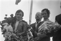 Podium: winnaar Angel Nieto, tweede Jan de Vries