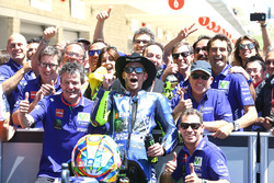Second place Valentino Rossi, Yamaha Factory Racing