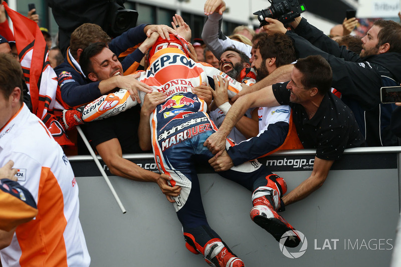 Ganador de la carrera, Marc Marquez, Repsol Honda Team