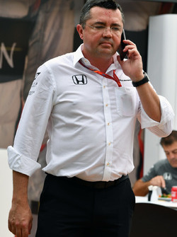 Eric Boullier, directeur de la compétition McLaren