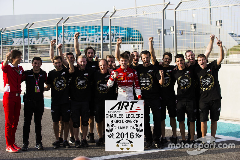 Champion Charles Leclerc, ART Grand Prix