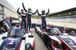 #2 United Autosports, Ligier JS P3 - Nissan: John Falb, Sean Rayhall and #32 United Autosports, Ligier JSP217 - Gibson: William Owen, Hugo de Sadeleer, Filipe Albuquerque