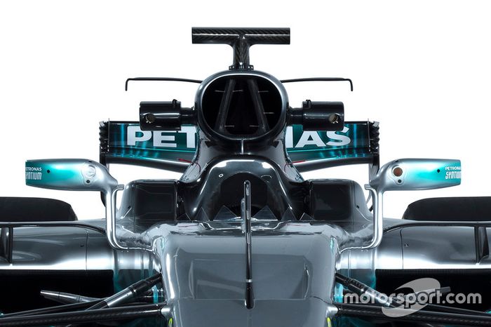 Mercedes AMG F1 W08 detalle