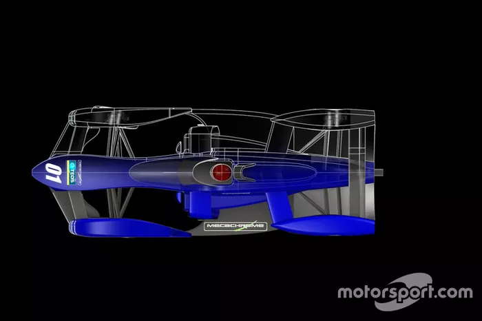 TEOS Formula E chasis propuesto