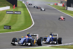Felipe Nasr, Sauber C35; Marcus Ericsson Sauber C35
