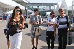 Linda Morselli, Freundin von Fernando Alonso, McLaren