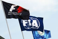 F1- und FIA-Flaggen