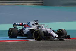 Lance Stroll, Williams FW41 spins