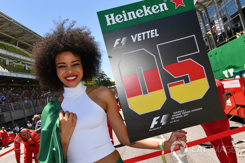 O último GP do Brasil com a presença das modelos.