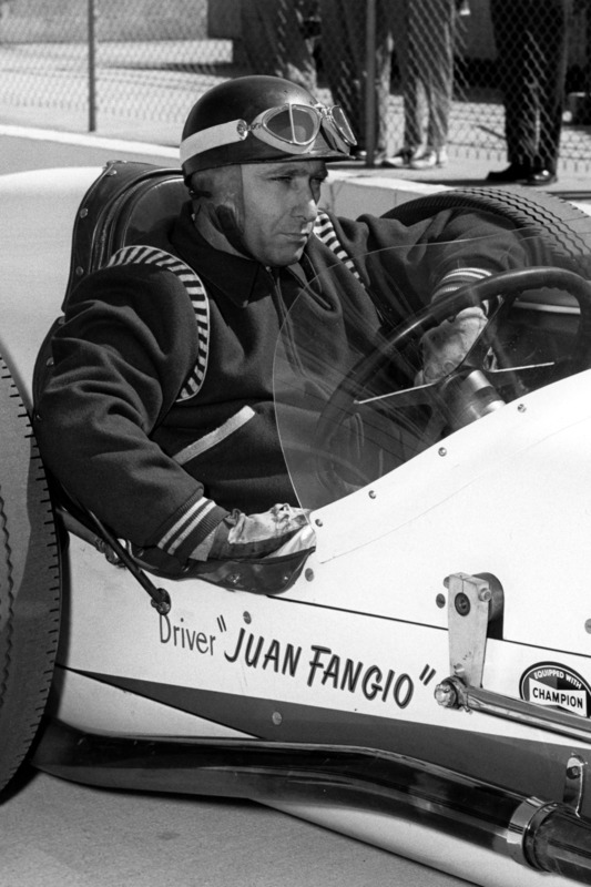1958: Juan Manuel Fangio in Indy
