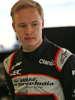 Nikita Mazepin, Sahara Force India F1 Team, Testfahrer