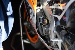 Hiroshi Aoyama, Repsol Honda Team bike after his crash