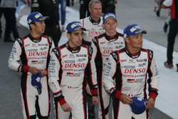 #5 Toyota Racing Toyota TS050 Hybrid: Ентоні Девідсон, Себастьян Буемі, Казук Накадзіма, #6 Toyota R