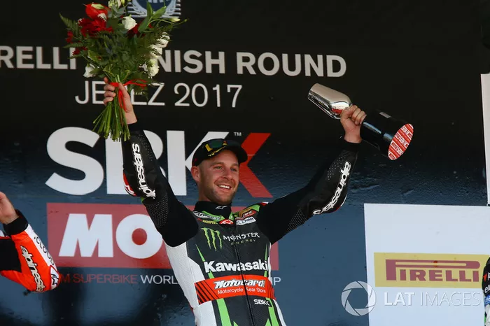 Podio: Jonathan Rea, Kawasaki Racing