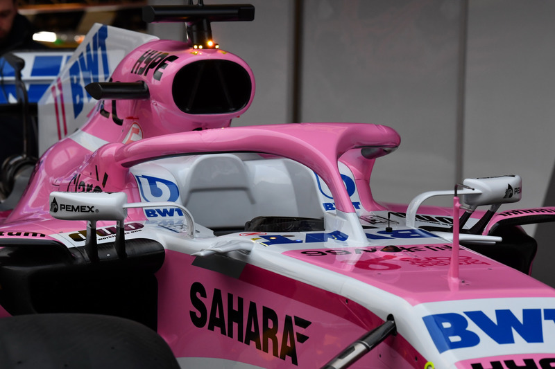 Система Halo на Sahara Force India VJM11