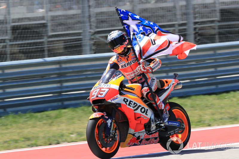 Le vainqueur Marc Marquez, Repsol Honda Team