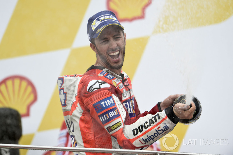 Podyum: Yarış galibi Andrea Dovizioso, Ducati Team