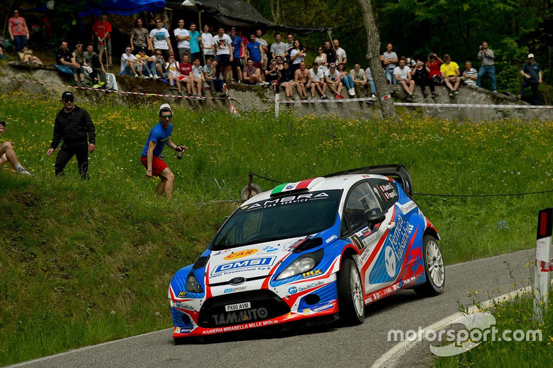 Stefano Albertini, Danilo Fappani, Ford Fiesta WRC, Mirabella Mille Miglia
