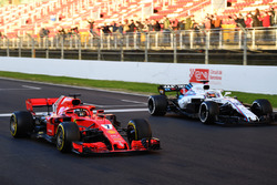 Essai de départ de Kimi Raikkonen, Ferrari SF71H
