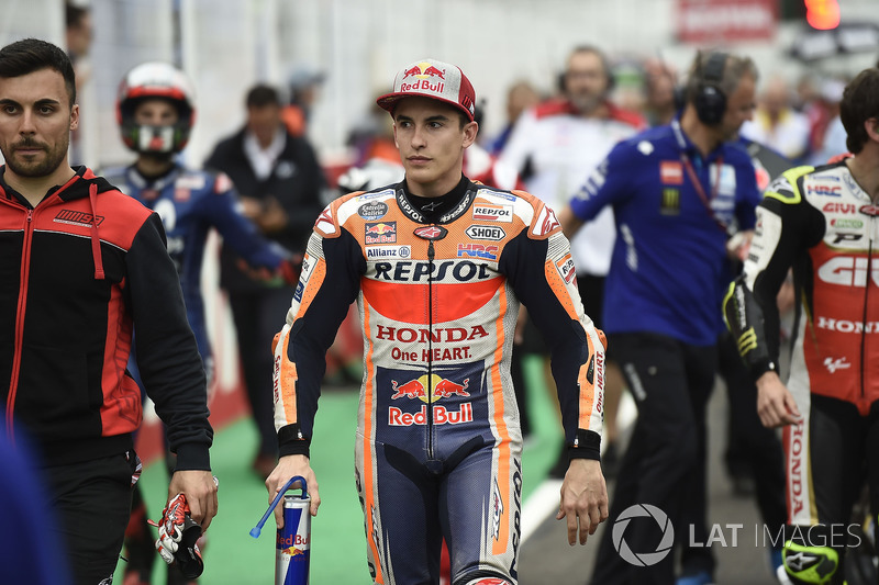 Marc Marquez, Repsol Honda Team et d'autres pilotes quittent la grille