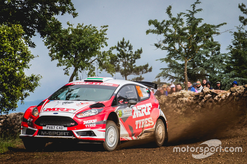 Gaurav Gill, Glenn McNeall, Team MRF Tyres Ford Fiesta R5