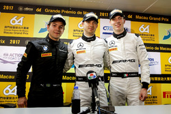 Conferenza stampa, Augusto Farfus, BMW Team Schnitzer, BMW M6 GT3, Edoardo Mortara, Mercedes-AMG Tea